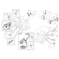 Micro polifunzione cablato trattorino GTR ORIGINALE GIANNI FERRARI 91002140007 | NewgardenParts.com