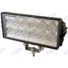 Barra de luces 12 LED 12-28V 36W 2700LM 200x90mm autopropulsada máquina agrícola tractor