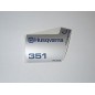 ADESIVO CARTER AVVIAMENTO 503910405 ORIGINALE HUSQVARNA