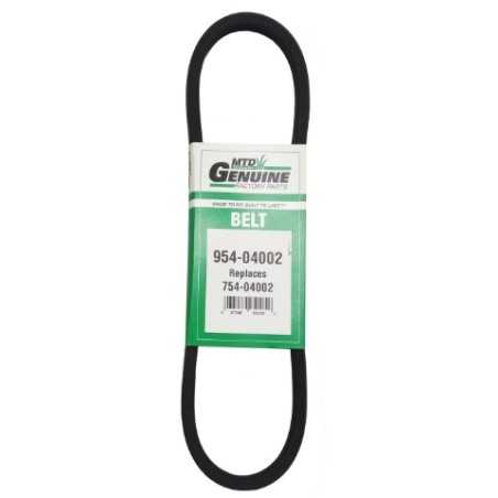 ORIGINAL Rasenmäherriemen MTD 754-04002 954-04002 | NewgardenParts.com
