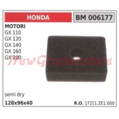 Filtro aria HONDA motore GX 110 120 140 160 200 006177 | NewgardenParts.com