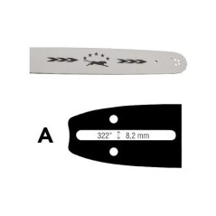 Kettensägenspaltschiene 3/8" 52 Glieder UNIVERSAL 352096