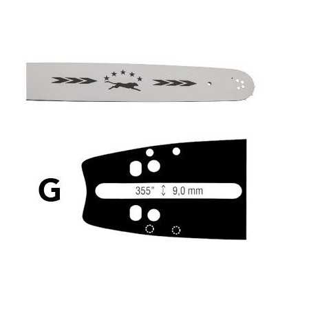 Barre de tronçonneuse à bois 3/8" 60 maillons UNIVERSAL 352111 | NewgardenParts.com