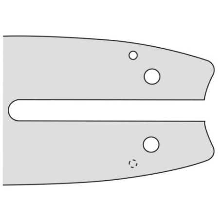 Guide-chaîne longueur 30cm pas 3/8'' épaisseur 1.3mm compatible OREGON A074