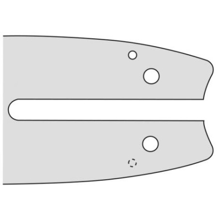 Kettensägeschiene Länge 30cm Teilung 3/8'' Dicke 1,3mm kompatibel OREGON A074