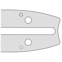 Kettensägeschiene Länge 40 cm Kettenteilung 3/8'' Kettendicke 1,5 mm OREGON D024