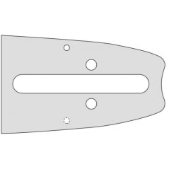 Kettensägeschiene Länge 43cm Radstand.404'' dick 1.6mm kompatibel OREGON E031