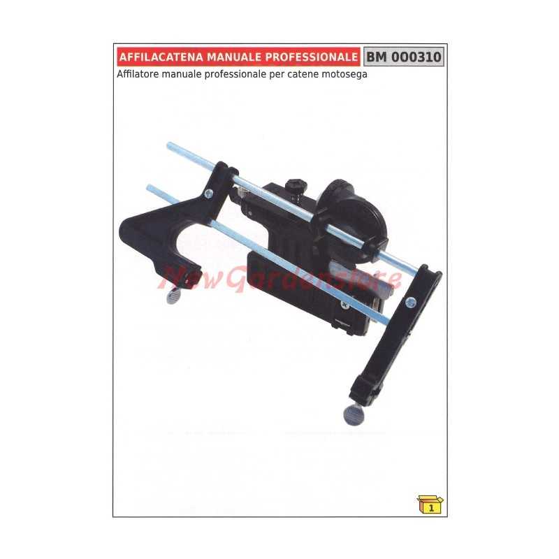 NEW GARDEN STORE 000310 Professional manual chainsaw sharpener