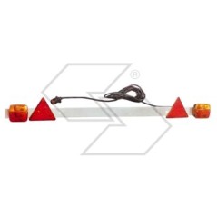 Barra posteriore porta luci regolabile trattore agricolo da 1300-1800mm cavo 6,5m | NewgardenParts.com