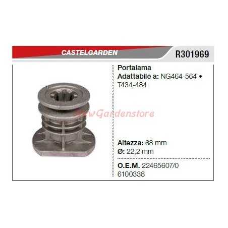 CASTELGARDEN NG464-564 R301969 CASTELGARDEN Rasenmäher-Messerhalter | NewgardenParts.com