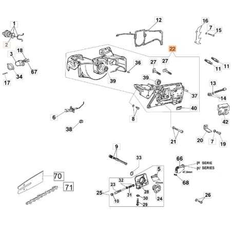 ORIGINAL OLEOMAC modèle 956 base de tronçonneuse 50010346C | NewgardenParts.com
