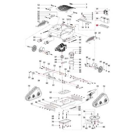 Batteriebasis ORIGINAL BLUEBIRD ferngesteuerter Hackmesser FM23-53 1070000250000 | NewgardenParts.com