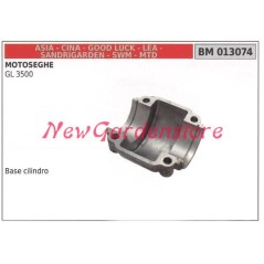 Base Cilindro pistone segmenti CINA motore motosega GL 3500 013074 | NewgardenParts.com