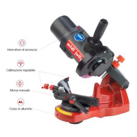 MIDI JOLLY electric bench grinder for all chain types | NewgardenParts.com