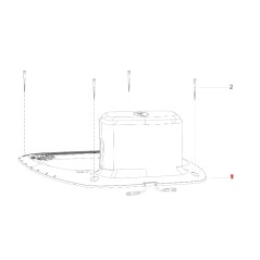 Base stazione ricarica ORIGINALE BLUEBIRD robot rasaerba NAVIMOW AB12.01.00.0192 | NewgardenParts.com