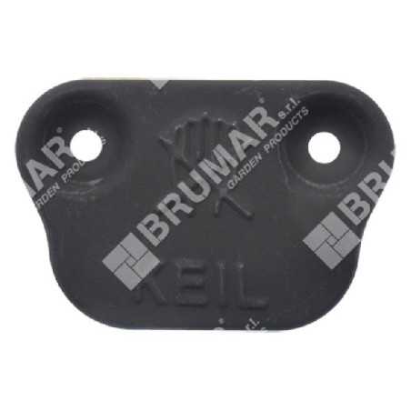 Muffler fixing plate for ZOMAX chainsaws 4.006.0031.01 - 051893 | NewgardenParts.com