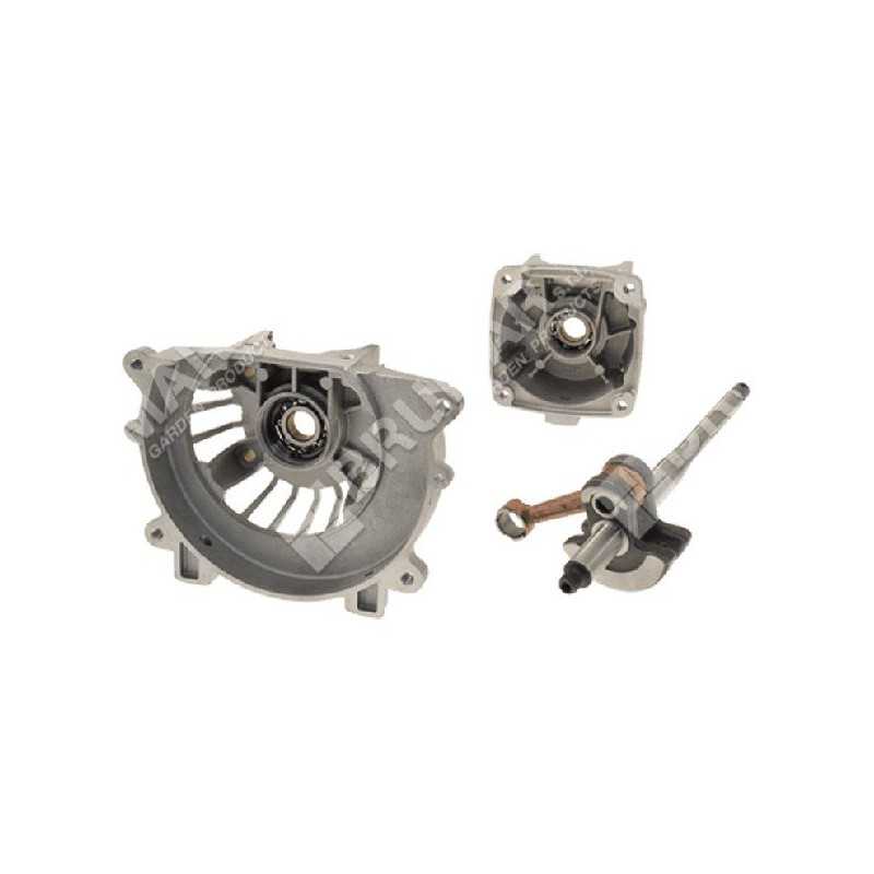 Engine crankcase complete with shaft GREEN LINE - 045795