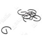 Anello per spinotto pistoni diametro 10 mm TAYA - SANDRIGARDEN Compatibile - 010116