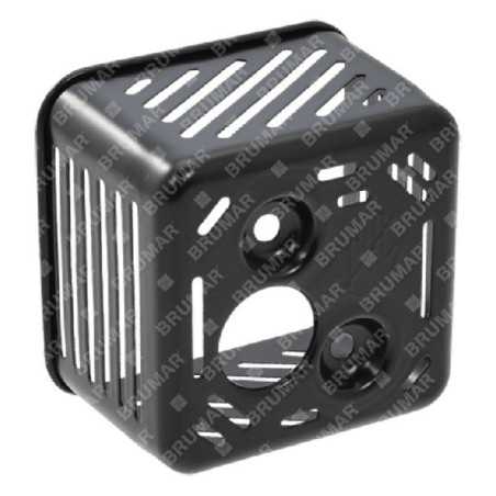 Protection de silencieux pour moteurs et tondeuses DUCAR 412502 - 055576 | NewgardenParts.com