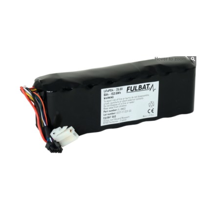 Batteria 6Ah 25,6V compatibile ROBOMOW CUB CADET WOLF GARTEN robot tagliaerba | NewgardenParts.com