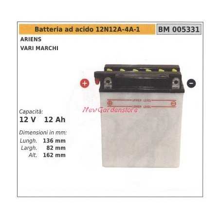 Batería ácida 12N12A-4A-1 005331 | NewgardenParts.com
