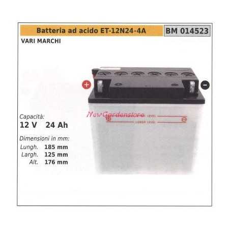 Säurebatterie 12N24-4A 014523 | NewgardenParts.com
