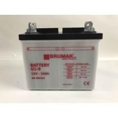 U1-9 batterie acide pour tracteur de pelouse snapper murray mtd efco toro 12v 24ah 005333