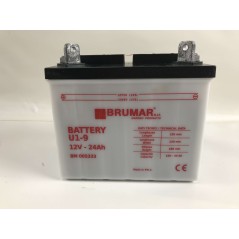 Batteria ad acido U1-9 trattorino tagliaerba murray mtd efco toro 12v 24ah 005333