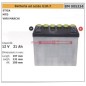 Batería de ácido U1R-7 para MTD STIGA varias marcas 12V 21AH 005334