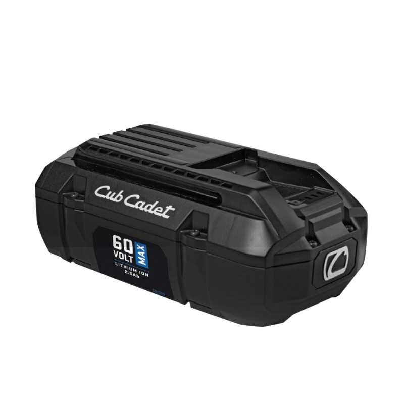 CUB CADET BP6025 Batterie lithium-ion 60V 2.5 Ah pour machines sans fil