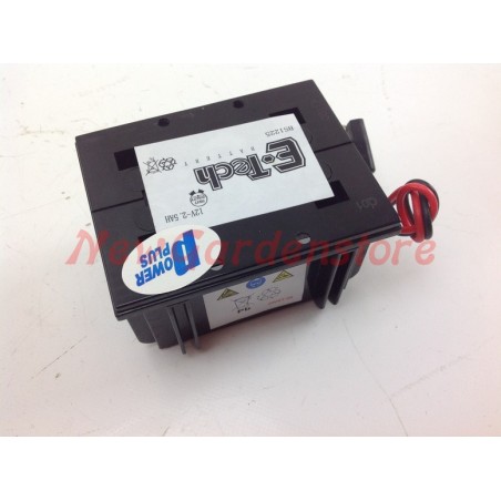 Batteria al GEL 12V-2.5A motore tagliaerba  BRIGGS & STRATTON tecumseh BS1225