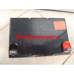 Batería de gel de arranque para tractor de césped 12V/22A 310004 polo positivo derecho | NewgardenParts.com