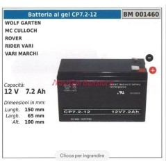 Batteria al GEL NP12-7 per MAORI rider MP 824M 12V 7.0Ah 035004 | NewgardenParts.com