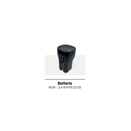 Batteria al litio 16.8V-2Ah BLUE BIRD per forbice PS 22-25 | NewgardenParts.com