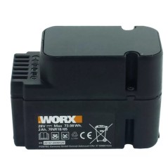 Batteria al litio 2.0 Ah 28 V WA3225 ORIGINALE WORX robot rasaerba WG796E.1 | NewgardenParts.com