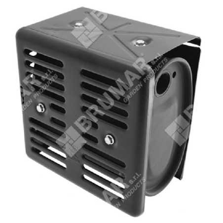 Muffler for DUCAR motor generators 705519 - 047163 | NewgardenParts.com