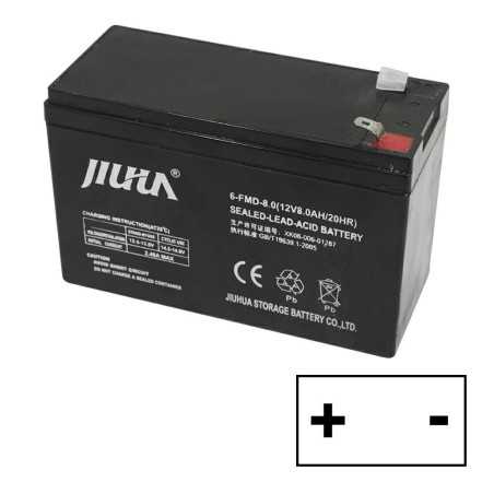 Batteria al litio 7.5 Ah /12 V Polo positivo sx per trattorino rasaerba | NewgardenParts.com