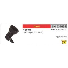 Aggiunta olio DAYE rasaerba tosaerba tagliaerba DG 350 037838 | NewgardenParts.com