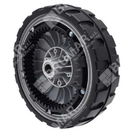 Roue diamètre 205 mm pour tondeuse à gazon SABO - 055176 | NewgardenParts.com