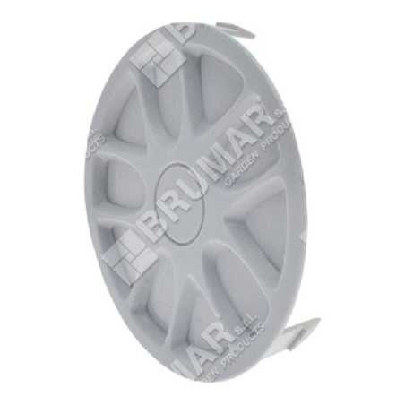 Wheel cover diameter 120 mm for MAORI lawnmower - 048611 | NewgardenParts.com