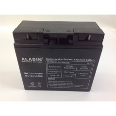 Batteria ALADIN per vari modelli 12 V - 18 AH ERMETICA AL GEL | NewgardenParts.com