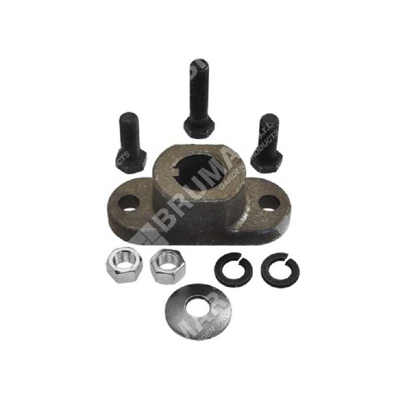 Eje portacuchillas diámetro 22,2 para cortacésped MTD - CUB CADET - YARD-MAN - BLANCO - 021473