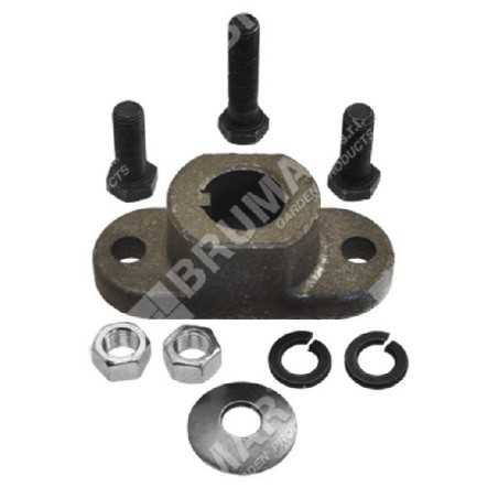 Arbre porte-lame diamètre 22,2 pour tondeuse MTD - CUB CADET - YARD-MAN - BLANC - 021473 | NewgardenParts.com