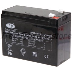 Batteria avviamento elettrico trattorino tagliaerba 12V 9Ah 57970047 | NewgardenParts.com