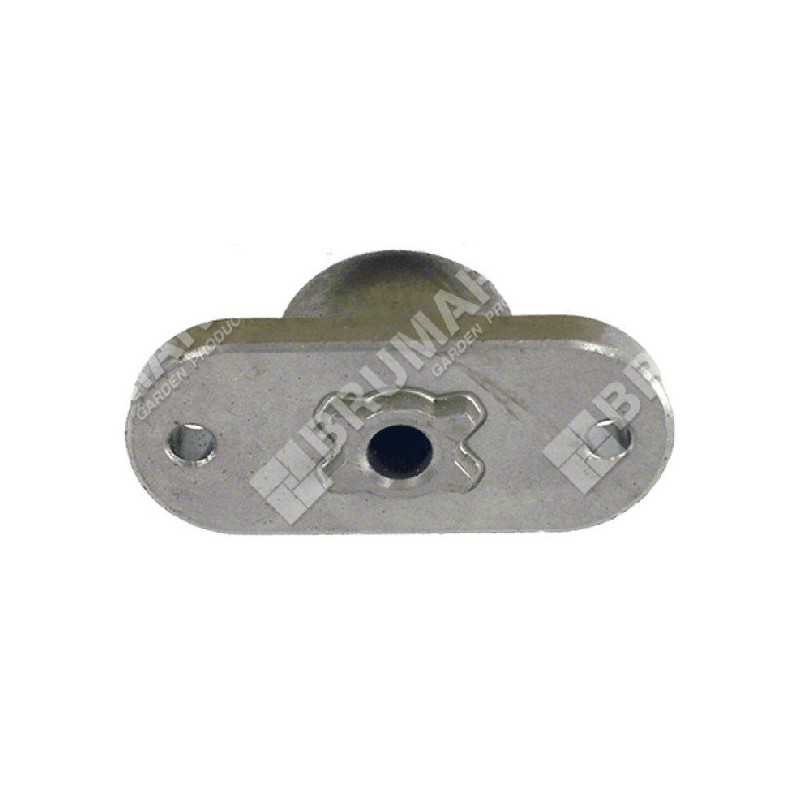 Eje portacuchillas diámetro 22,2 para cortacésped MTD - CUB CADET - YARD-MAN - BLANCO - 021384