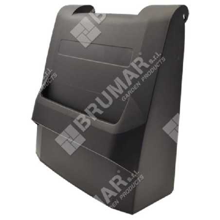Exhaust cover for SABO lawnmower - 055125 | NewgardenParts.com