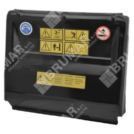 Rear exhaust cover for MAORI lawnmower - 018505 | NewgardenParts.com