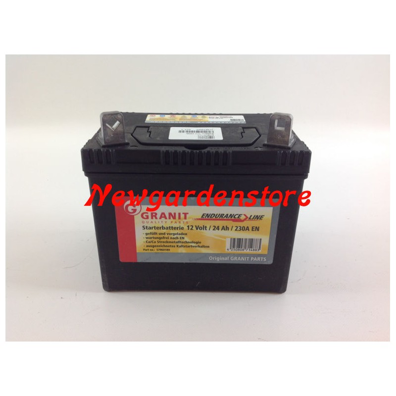 Electric lawn tractor battery 12V 24Ah U1R9