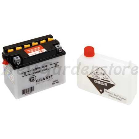 Batterie Elektrostarter Rasentraktor Rasenmäher 12V 4Ah 50411 | NewgardenParts.com
