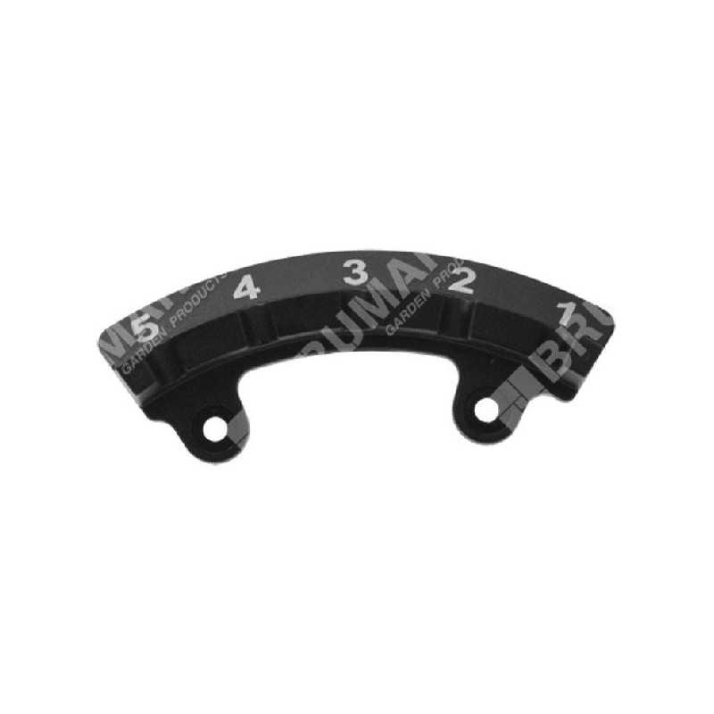 Height adjustment plate for MOWOX lawnmower - 045381